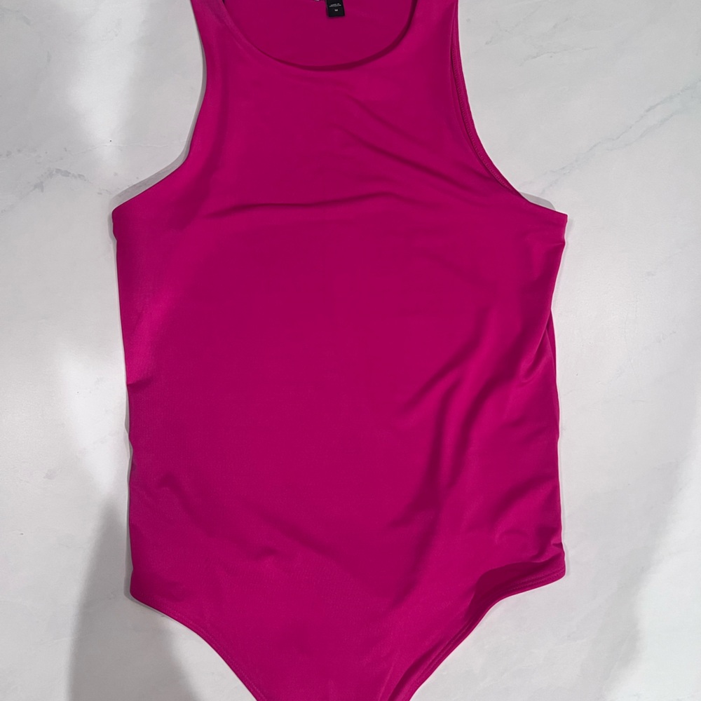 Express Vibrant Pink Bodysuit